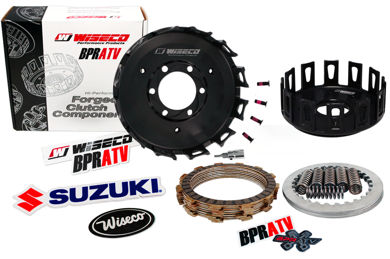 Suzuki DRZ400 DRZ 400 Z400 Wiseco Forged Clutch Basket Plates & Springs Kit Race
