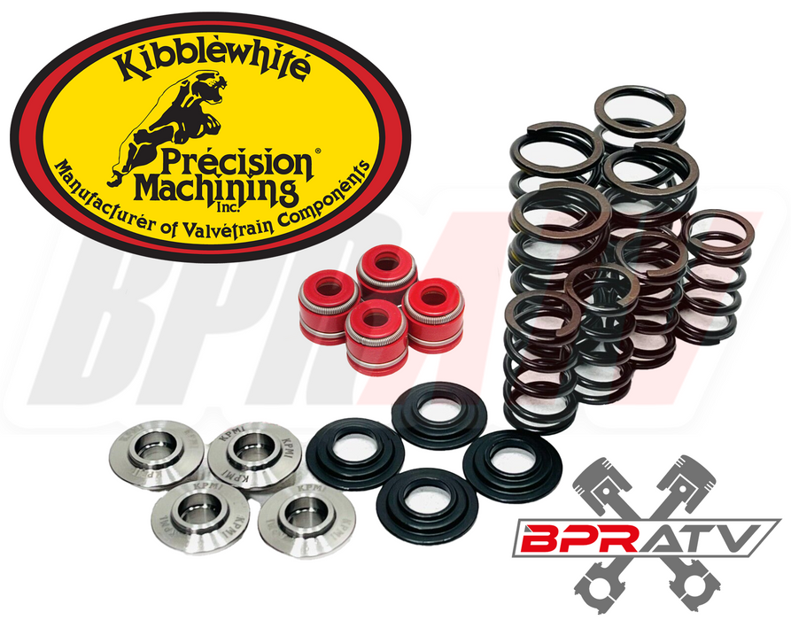 Yamaha Raptor 700 Kibblewhite Intake + Exhaust Valves Springs RED Seals Head Kit