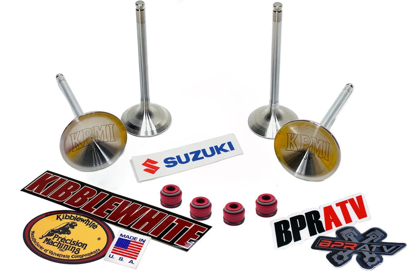 Suzuki DRZ400 DRZ 400 Z-400 Replacement Kibblewhite Intake Exhaust Valves Seals