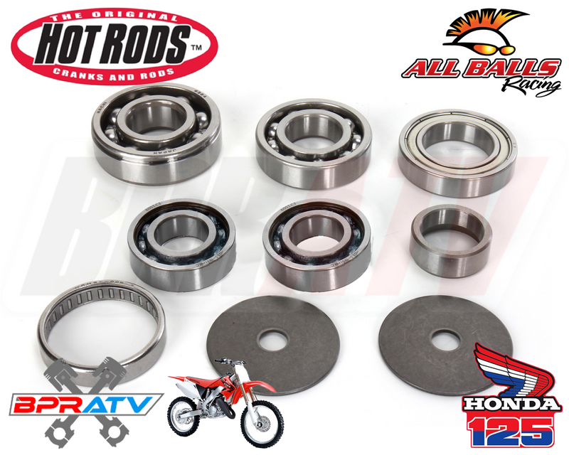 96-03 Honda CR125R CR 125R Hotrods Heavy Duty Transmission Bearings Kit Hot Rods