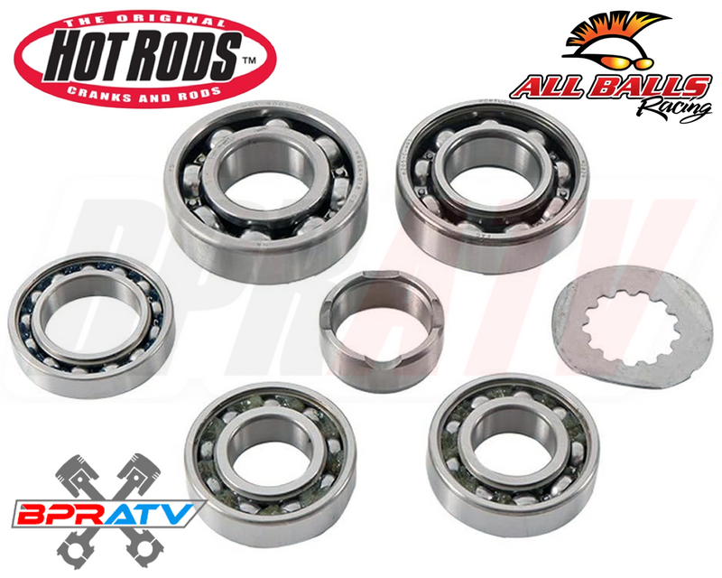 Yamaha YFZ450 Carb Hot Rods Transmission Bearing & Engine Seal Kit 2004-2013 NEW