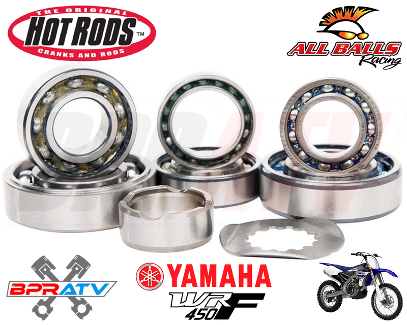03 04 Yamaha YZ450F YZ 450F Hot Rods Heavy Duty Transmission Bearings Kit Hotrod