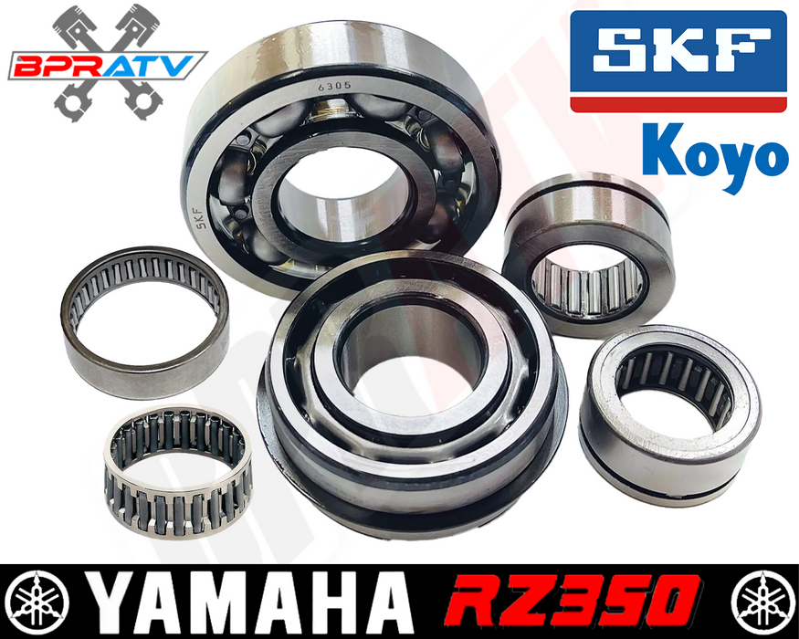 Best Yamaha RZ350 RZ 350 Transmission Bearing Kit SKF Koyo Shift Cam Bearing Kit