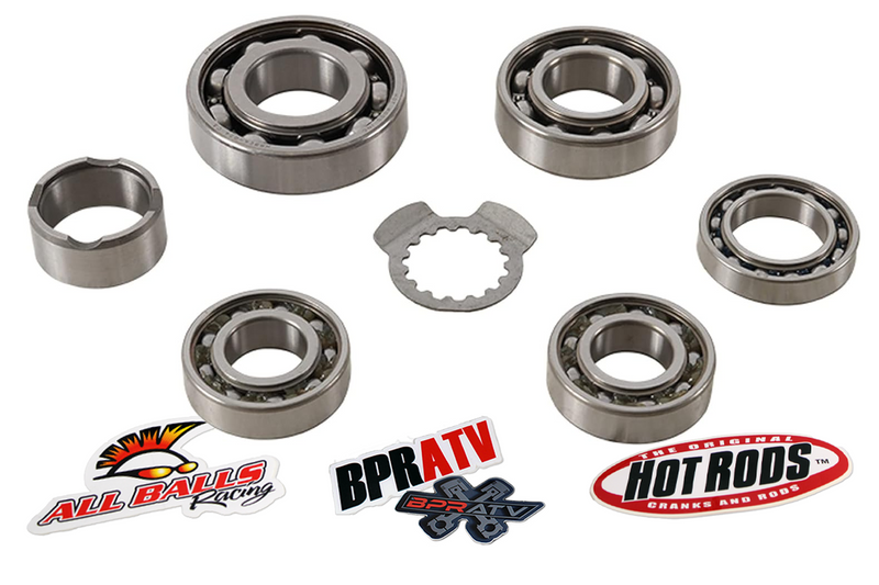 06+ Yamaha Raptor 700 700R Hotrods Heavy Duty Transmission Bearings Kit Hot Rods