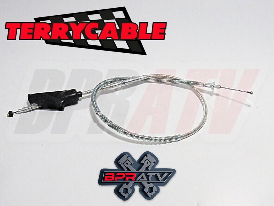 Banshee 350 Terrycable Steel Braided Clutch Cable Upgrade Heavy Duty Silver USA