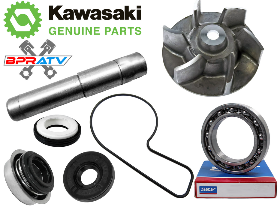 Kawasaki Teryx KRX1000 KRX4 OEM Water Pump Rebuild Repair Kit Shaft Seal Bearing