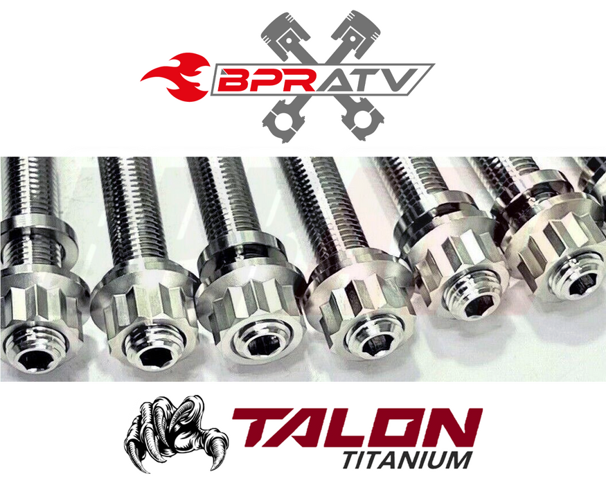 Best Raptor 700 700R Ti Cylinder Head Studs TITANIUM Stud Bolt Upgrade Kit Set