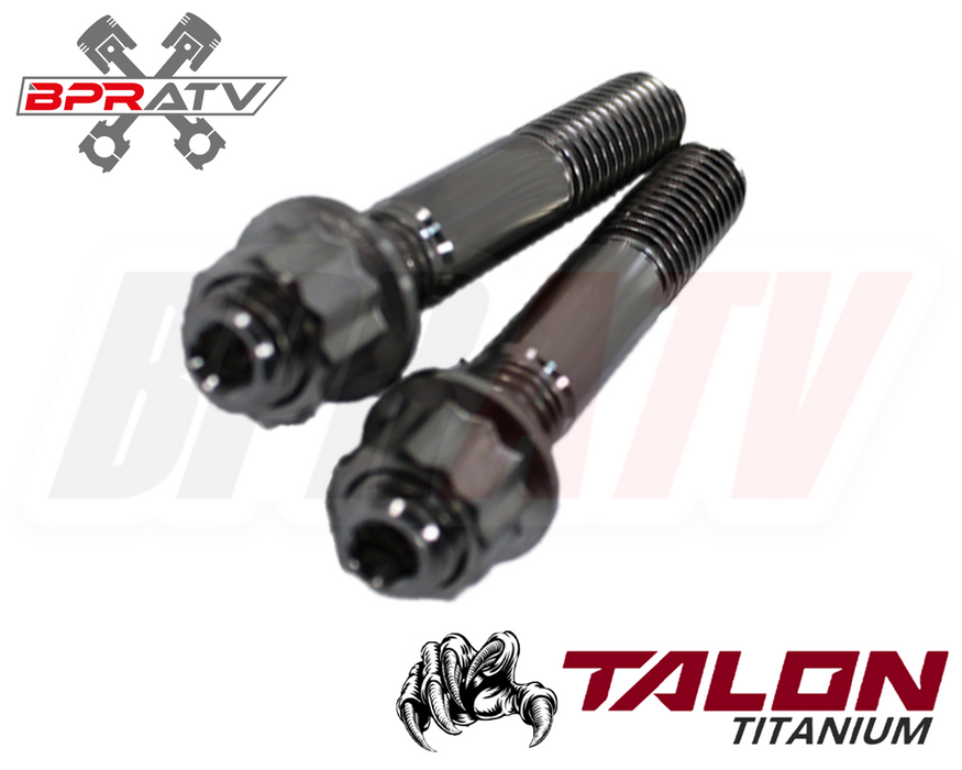 Yamaha Blaster 200 TITANIUM Cylinder Head Studs Complete Bolts Ti Stud Nuts Kit