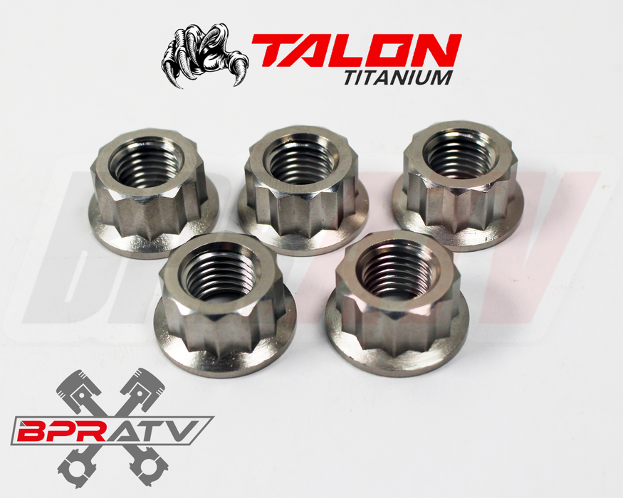 Banshee 521 Super CUB TITANIUM Head Nuts Kit Crank Case & Cylinder Head Nuts Set