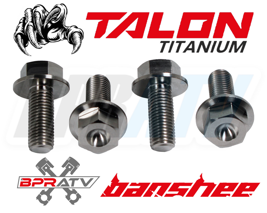 Banshee Foot Peg Bolts TITANIUM Banshee 350 Pegs Flange Bolts Set 95822-10025-00