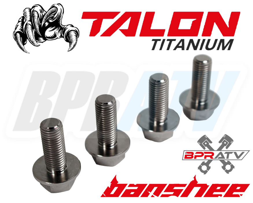 Yamaha Banshee 350 Race TITANIUM Foot Peg Bolts OEM Size Bolt Kit 95817-10025-00