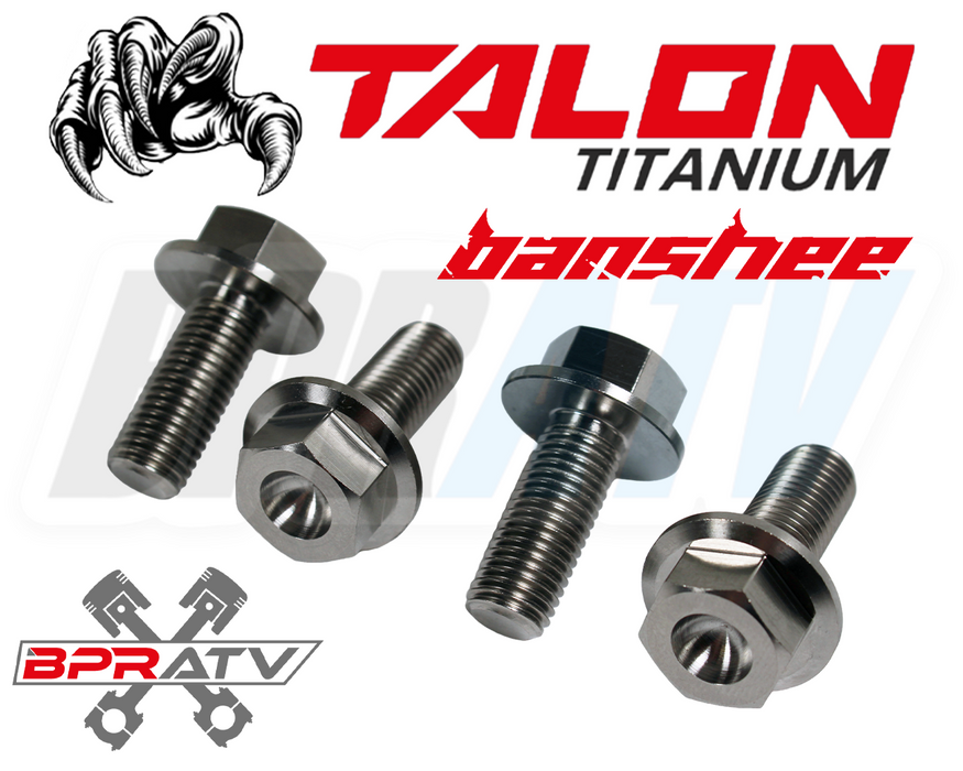 Banshee Foot Peg Bolts TITANIUM Banshee 350 Pegs Flange Bolts Set 95822-10025-00