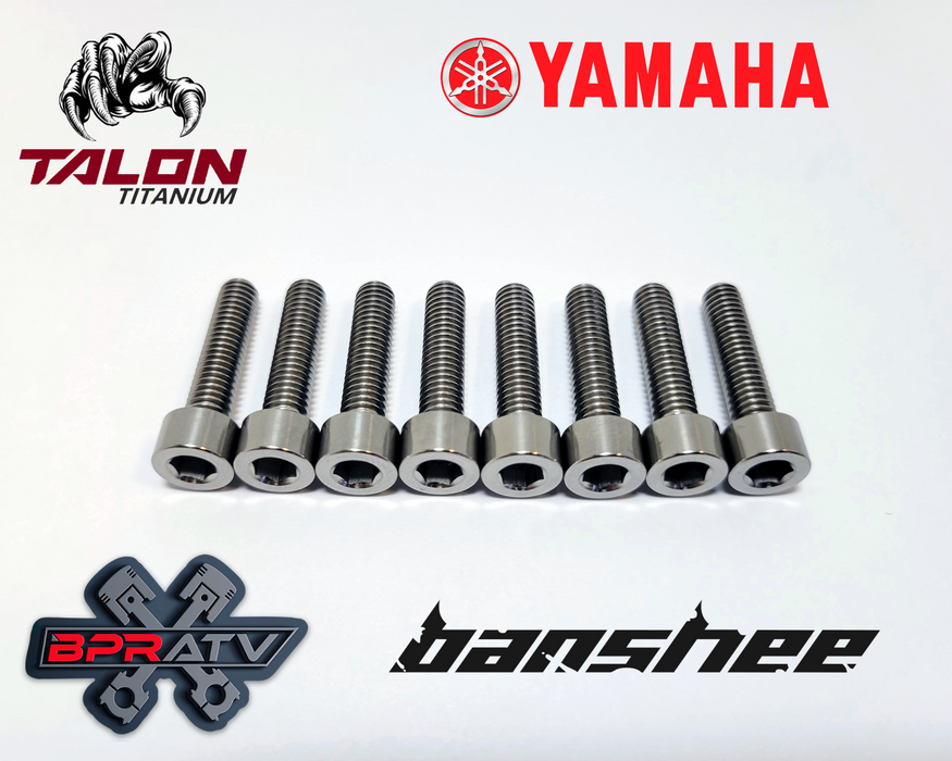 Yamaha Banshee YFZ 350 UPP 38 39 40mm Carburetor Intake Manifolds TITANIUM Bolts