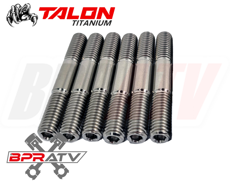 Pro Design Cool Head Studs TITANIUM Banshee PD300A Cylinder Head Ti Stud Nut Kit