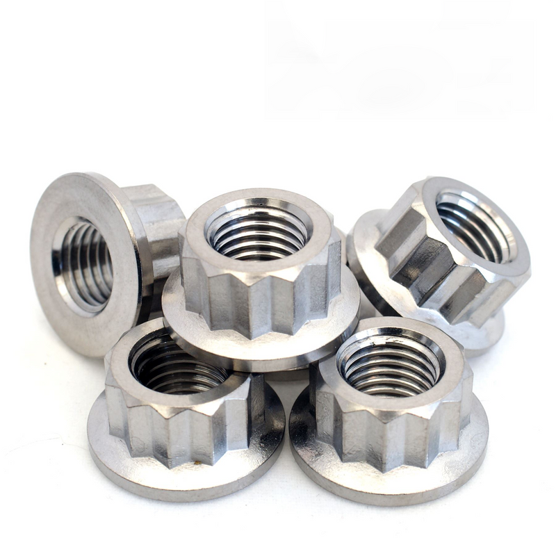 Yamaha YFZ450 Raptor Banshee 350 Titanium Lug Nuts 16pc Ultra-Light M10x1.25 ATV