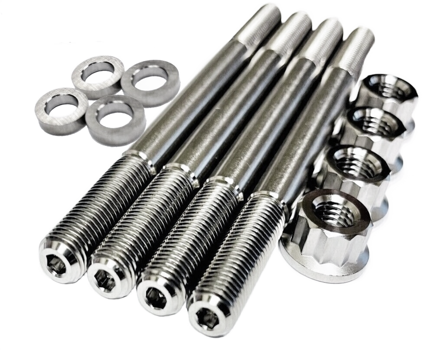 Get Honda 400EX Sportrax TITANIUM Head Studs 400X TI Cylinder Head Stud Bolt Kit