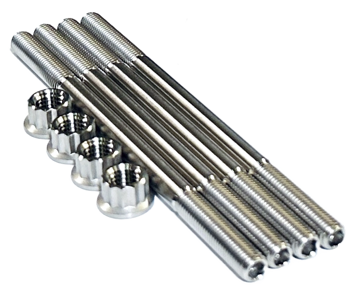 Get Honda 400EX Sportrax TITANIUM Head Studs 400X TI Cylinder Head Stud Bolt Kit