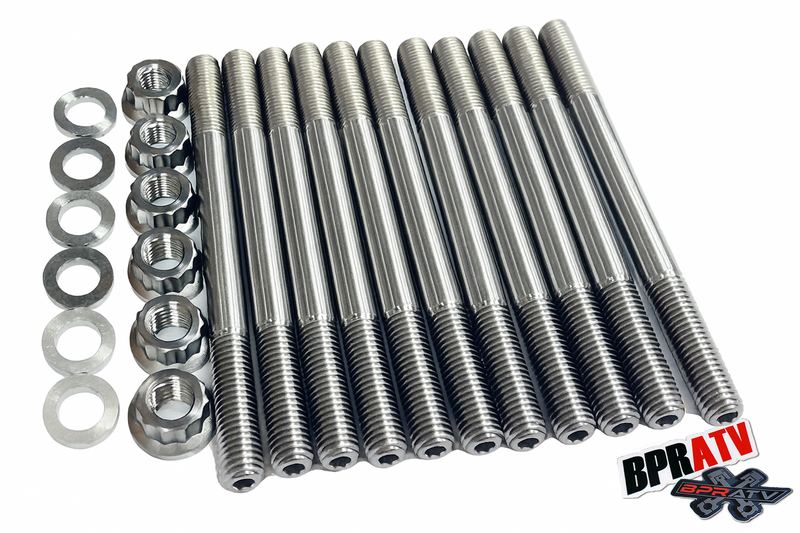 08-21 CBR1000R CBR 1000RR Ti Head Stud Kit Titanium Crankcase Cylinder Bolts Kit