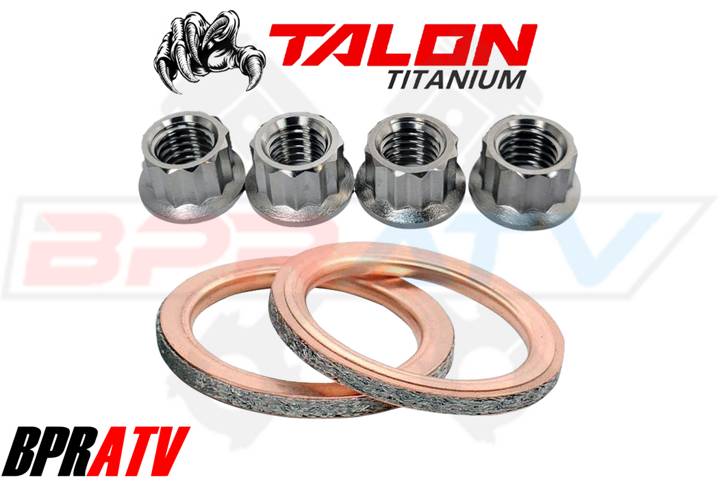 TITANIUM Exhaust Manifold Gasket Repair Kit YFM Raptor 700 Rhino 700 Grizzly 550