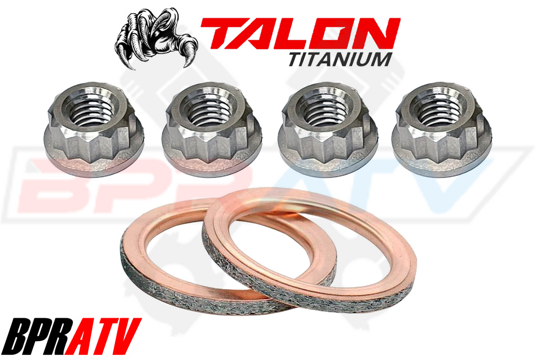 TITANIUM Exhaust Manifold Gasket Repair Kit Yamaha Raptor 700 YFM700R 2006-2014