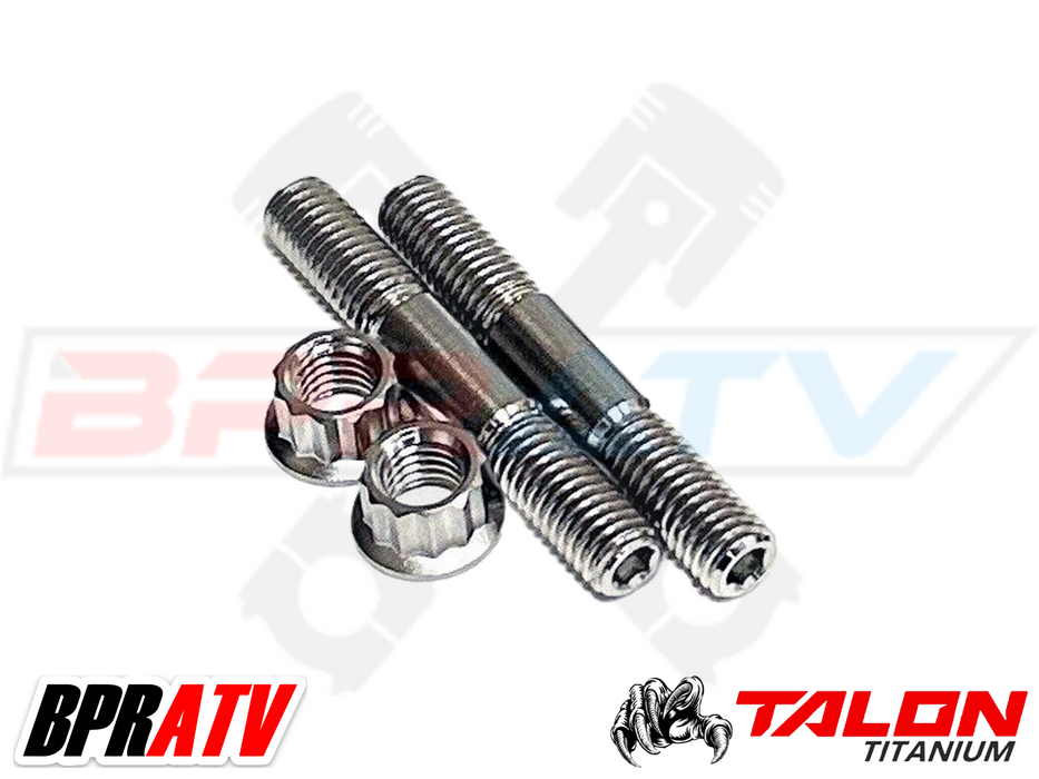 03-09 YZ450F YZ450F Ti Exhaust Studs Heavy Duty Titanium Head Pipe Stud Bolt Kit