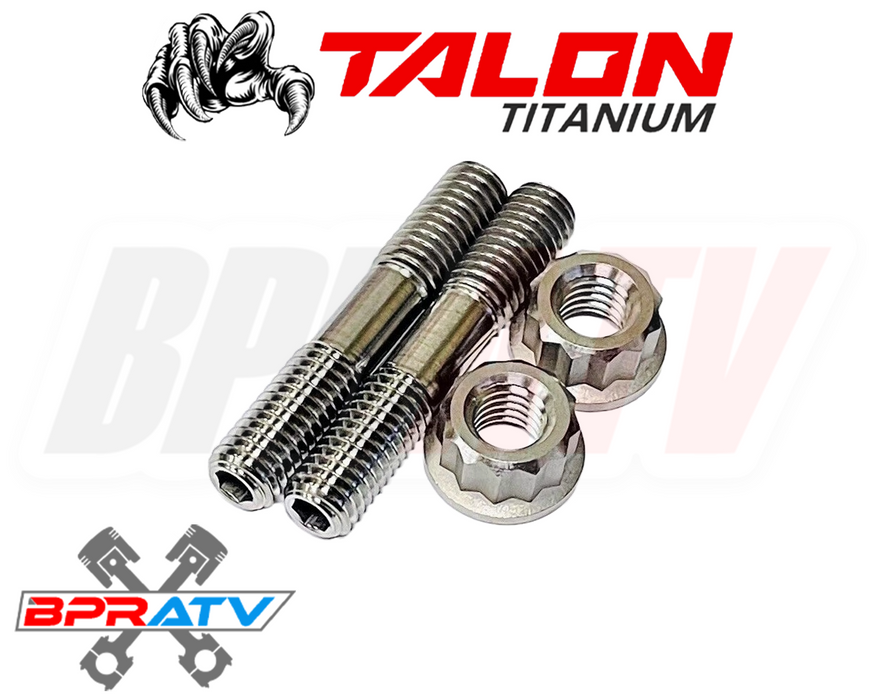 03-09 YZ450F YZ450F Ti Exhaust Studs Heavy Duty Titanium Head Pipe Stud Bolt Kit