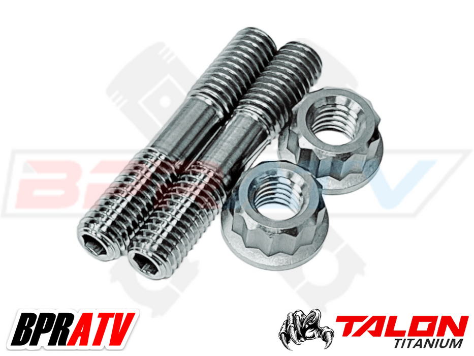 03-09 YZ450F YZ450F Ti Exhaust Studs Heavy Duty Titanium Head Pipe Stud Bolt Kit