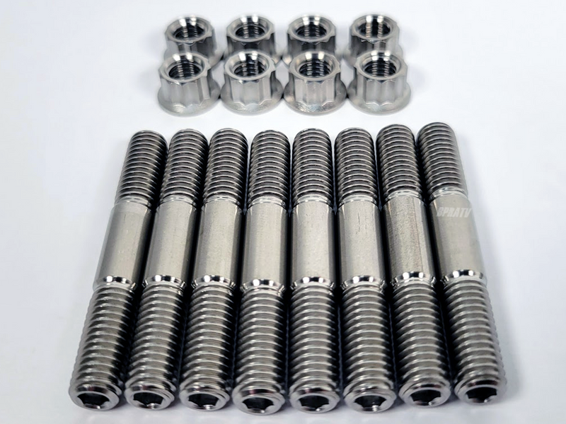 YZFR6 YZF-R6 YZF R6 Exhaust Studs Stud Set Talon Titanium Hardened Stud Stud Kit