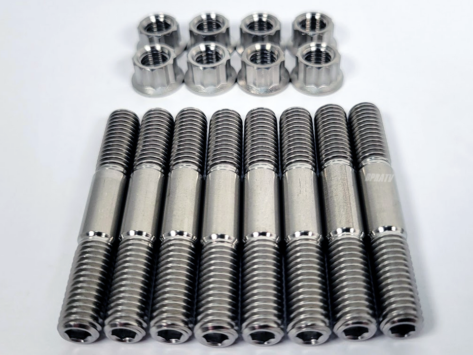 YZFR6 YZF-R6 YZF R6 Exhaust Studs Stud Set Talon Titanium Hardened Stud Stud Kit