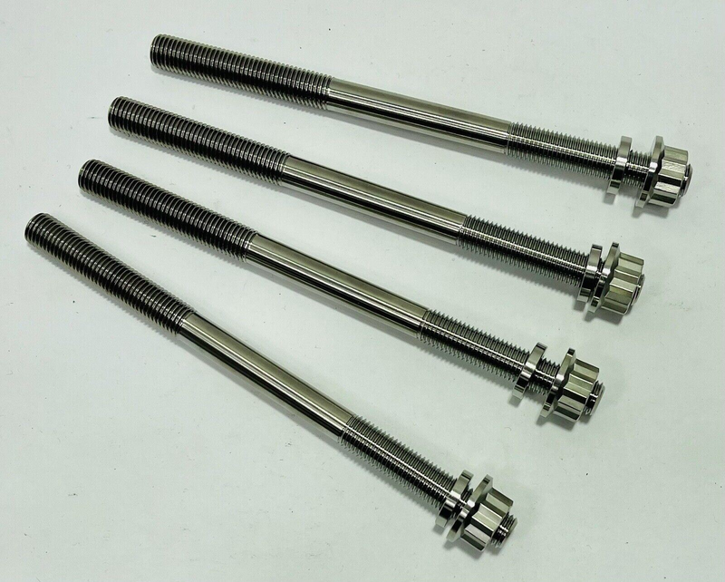 BEST Sportsman 700 800 Head Studs TITANIUM Cylinder Head Stud Bolt Nuts Kit Set