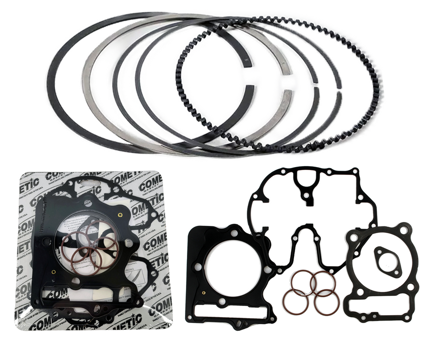 Honda 400EX 85mm Stock Bore WISECO Piston Rings Set & Cometic Top End Gasket Kit