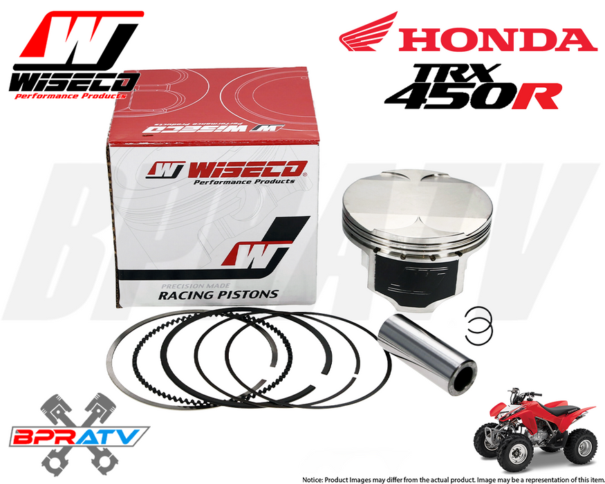 06+ Honda TRX450R TRX 450R 96mm Stock Bore 12:1 Wiseco Piston Kit Top End Gasket