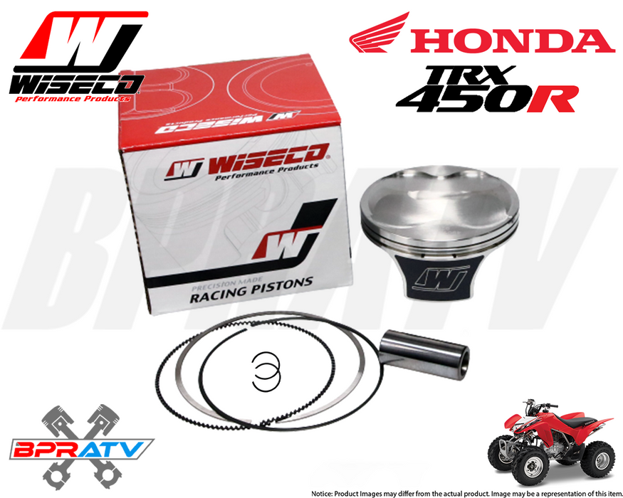 06+ Honda TRX450R TRX 450R 96mm Stock Bore 12:1 Wiseco Pump Gas Piston Gaskets