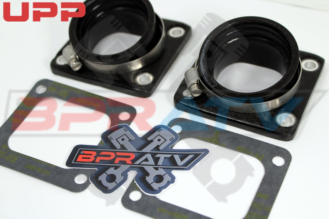 Caltric Carburetor Intake Boots & Reed Valve Gaskets For Yamaha Banshee 350 YFZ350 (1987-2006) – 2 Sets