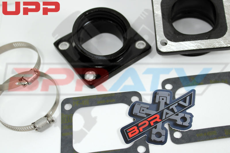 Banshee 350 CUB UPP RACING 34 35 36mm Carburetor Intake Manifold Pair Keihin PW
