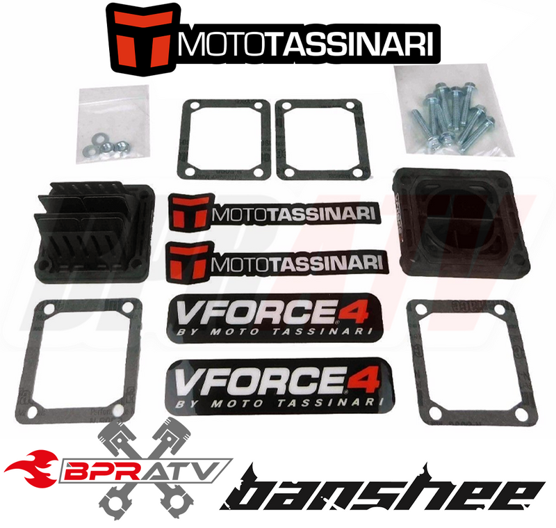 Banshee V Force 4 Pair Reed Valve Cages VForce Reeds Yamaha YFZ 350 Four V4144-2