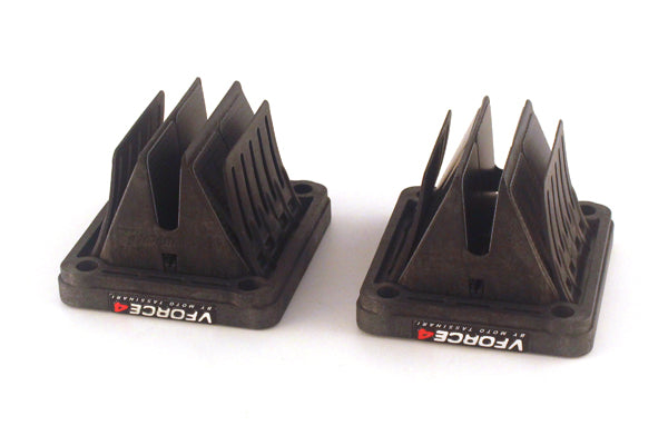 Banshee V Force 4 Pair Reed Valve Cages VForce Reeds Yamaha YFZ 350 Four V4144-2