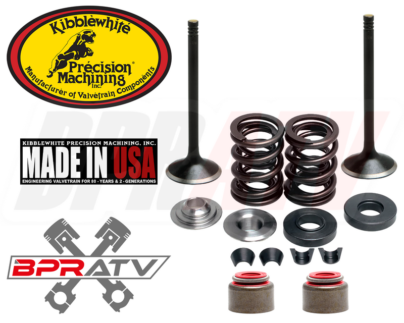 Yamaha XT250 Raptor 250 Valves & Spring Kit Titanium Kibblewhite RED Viton Seals