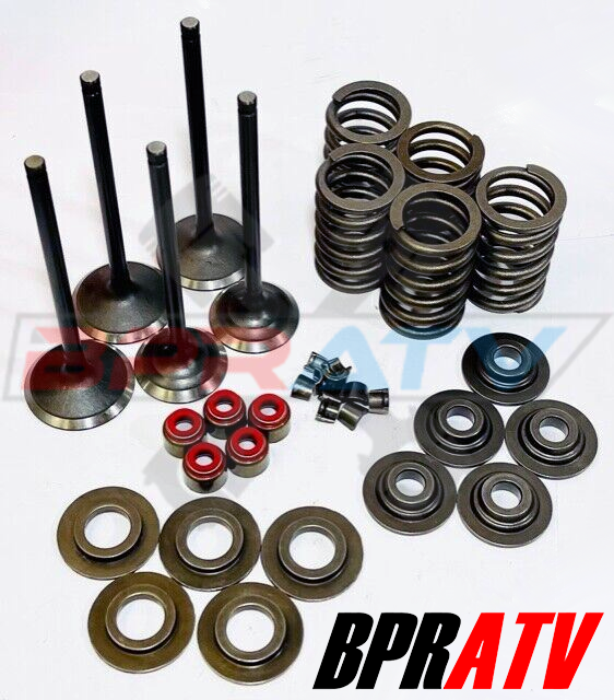 01-05 Raptor 660 Valves Springs Valve Spring Stem Seals Keepers Head Rebuild Kit