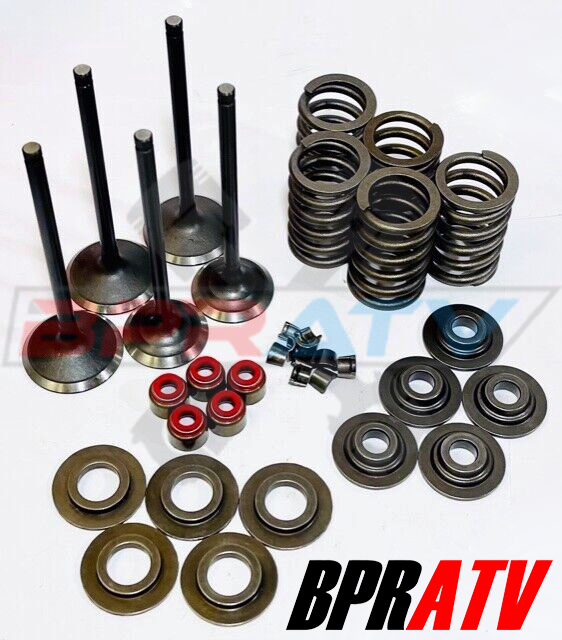 01-08 Yamaha 660 Kibblewhite Cylinder Head Service Kit Valves Guides Springs Set