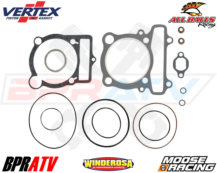 Yamaha Warrior 350 YFM350X YFM 350X Vertex Moose Racing Complete Gasket Set Kit