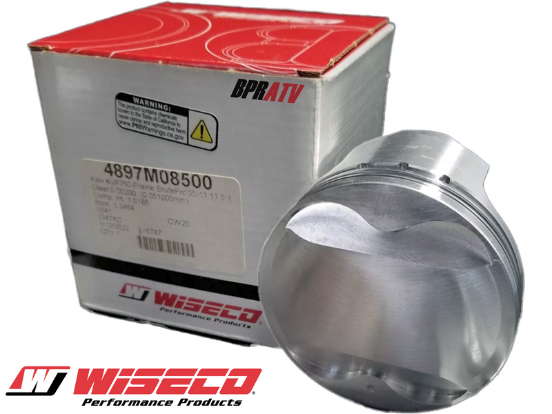 05-11 Kawasaki Brute Force 750 KVF 750 11.5:1 Stock Bore 85mm Wiseco Piston Kit