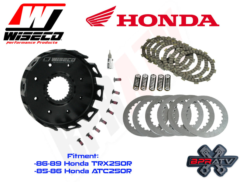 85-89 Honda ATC250R TRX ATC 250R TRX250R Wiseco Billet Clutch w/ BPR Clutch Kit