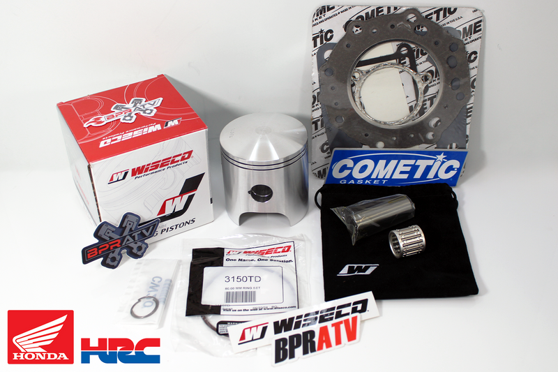 Honda Pilot FL400 81mm Big Bore Wiseco Piston Cometic Gasket Top End Rebuild Kit