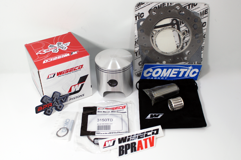 Honda Pilot FL400 82mm Big Bore Wiseco Piston Cometic Gasket Top End Rebuild Kit