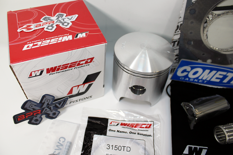 Honda Pilot FL400 81.50mm Bore Wiseco Piston Cometic Gasket Top End Rebuild Kit
