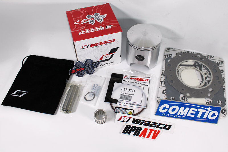 Honda Pilot FL400 80mm Stock Bore Wiseco Piston Kit & Cometic Gasket Top End Kit