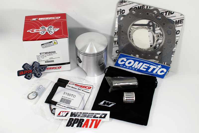 Honda Pilot FL400 80.50mm Bore Wiseco Piston Cometic Gasket Top End Rebuild Kit