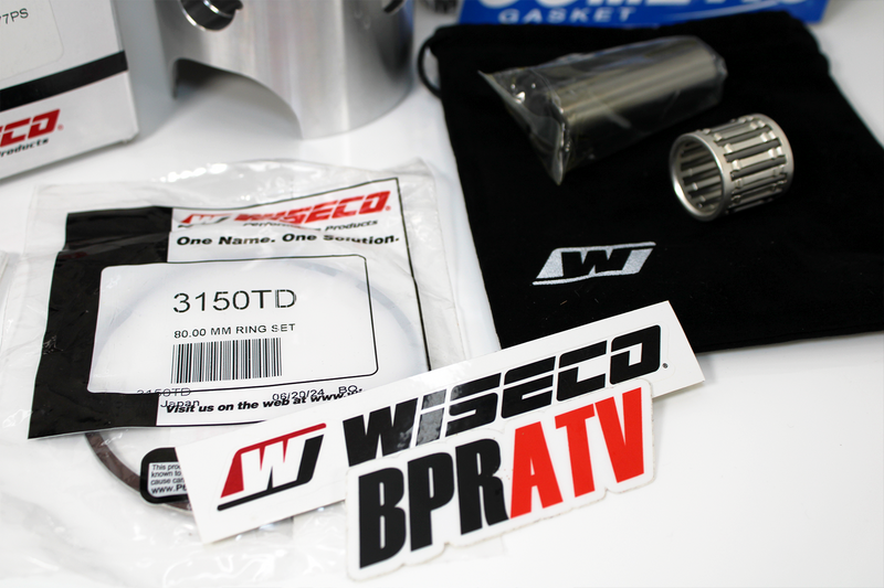 Honda Pilot FL400 80.50mm Bore Wiseco Piston Cometic Gasket Top End Rebuild Kit