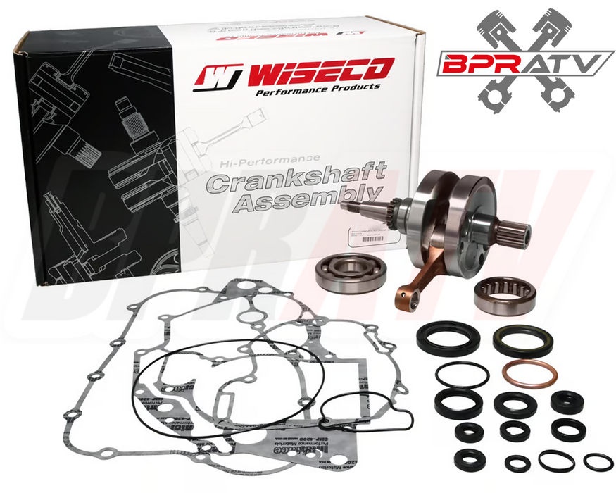 03 04 Yamaha YZ250F YZ 250F 77 Cylinder JE Piston Wiseco Crank Motor Rebuild Kit